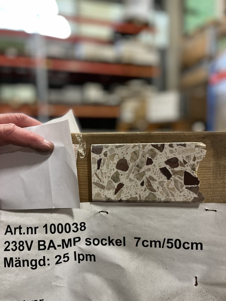 238V BA-MP sockel 7x50 cm